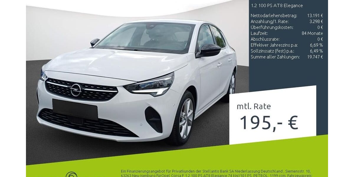 Opel Corsa 19.266 km 16.489 &euro; Bocholt 46395