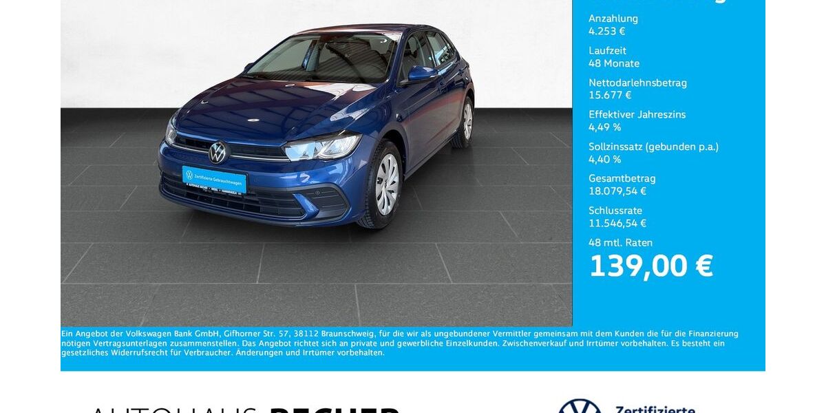 VW Polo 4.745 km 19.930 &euro; Wesel 46485