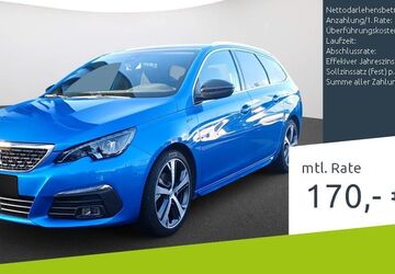 Peugeot 308 55.638 km 14.380 &euro; Bocholt 46395