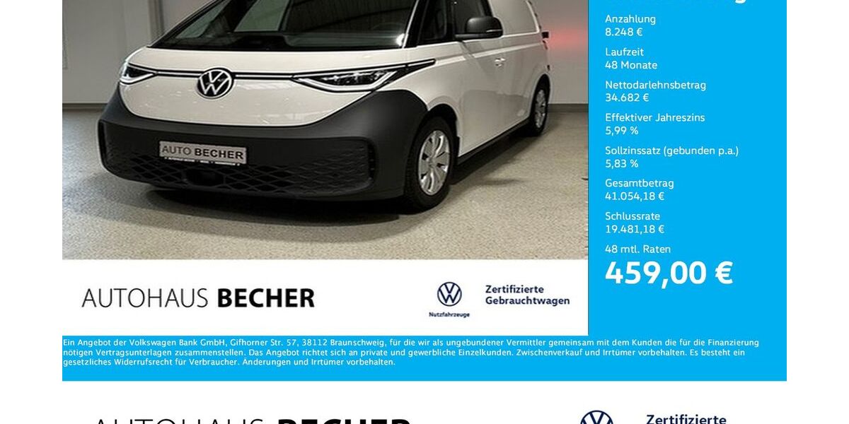 VW ID. Buzz 8.500 km 42.930 &euro; Wesel 46485