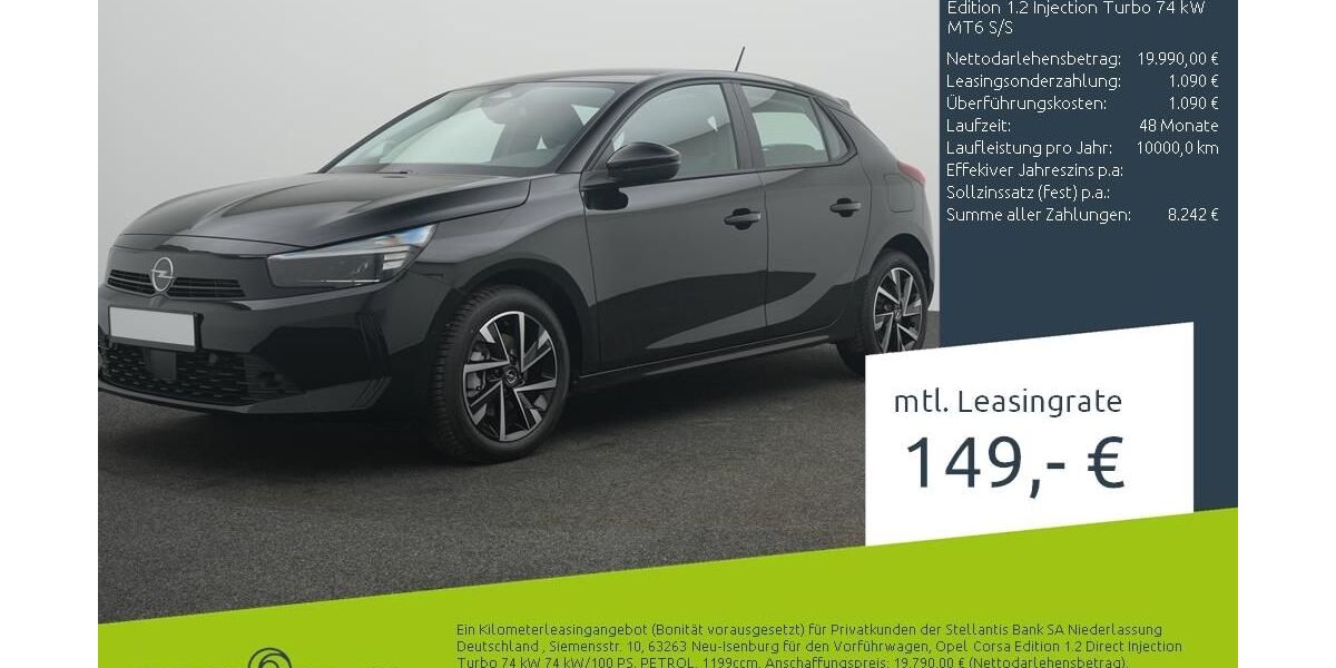Opel Corsa 1.500 km 19.790 &euro; Borken 46325
