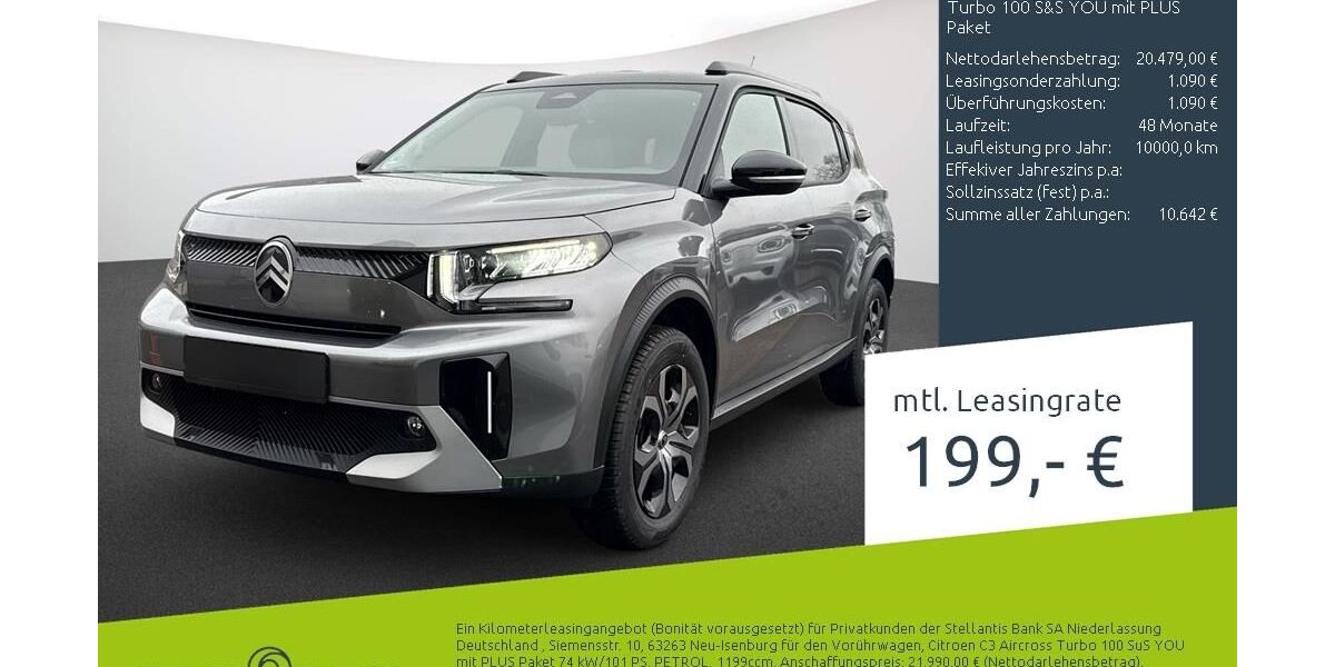 Citroen C3 Aircross 1.500 km 20.479 &euro; Bocholt 46395