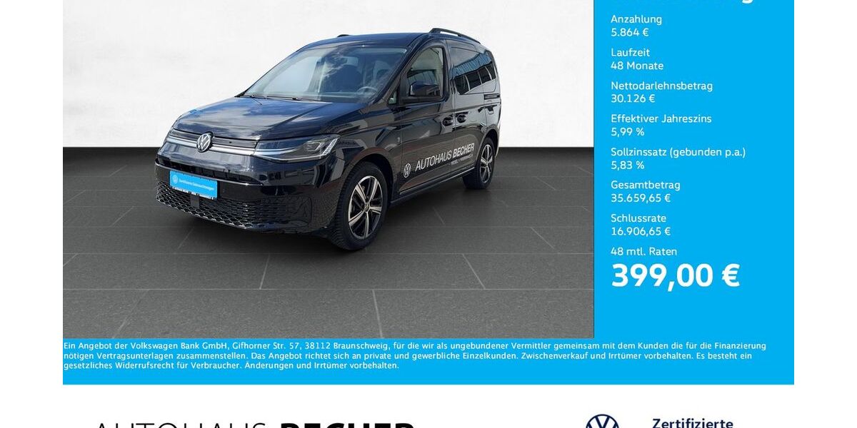 VW Caddy 14.600 km 34.990 &euro; Wesel 46485